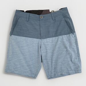 VOLCOM Surf & Turf Hybrid Frickin SNT Block Stretch Shorts sz 30